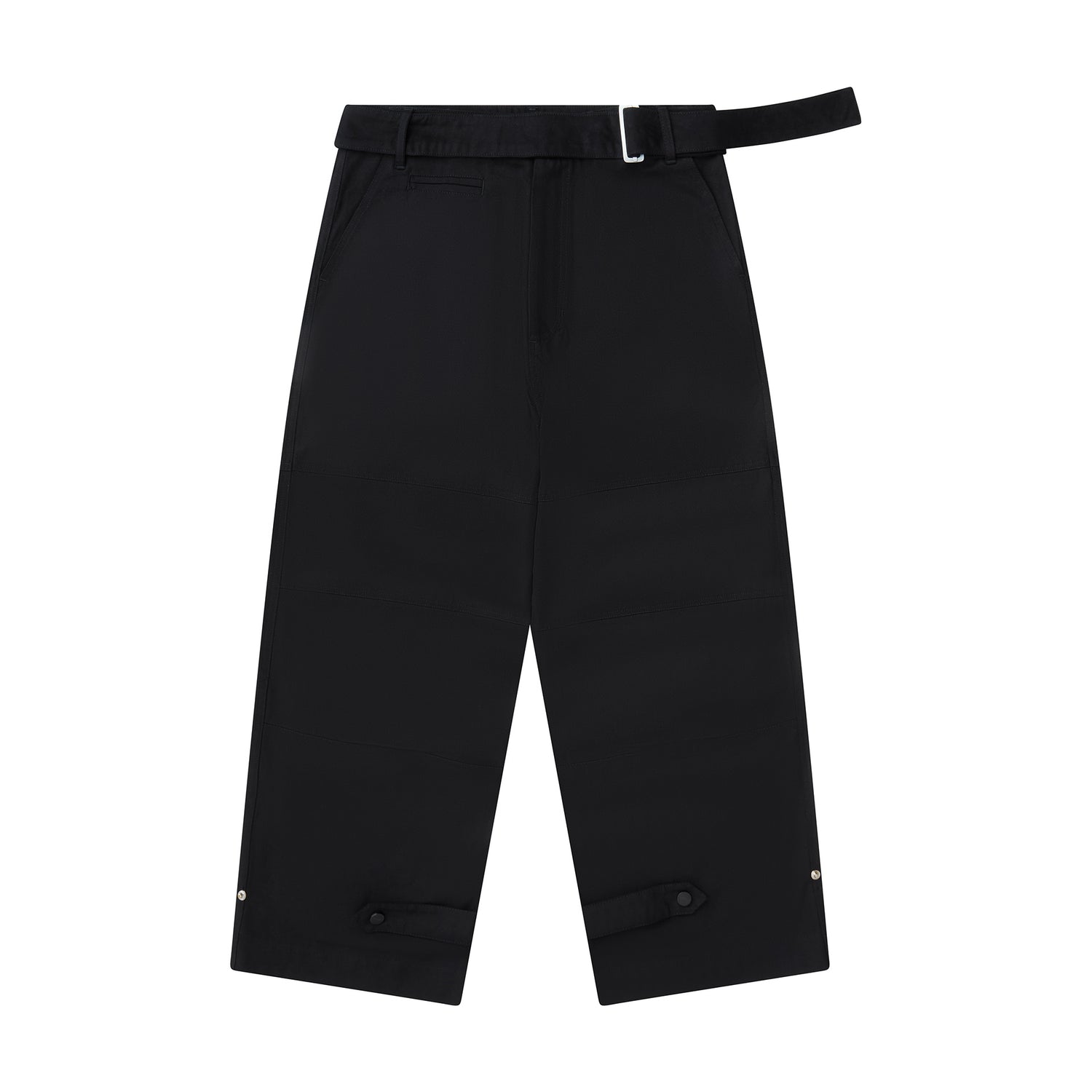 ASSYMETRIC PANTS CLASS "STEEL" BLACK