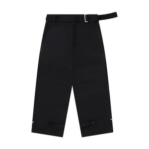 ASSYMETRIC PANTS CLASS "STEEL" BLACK