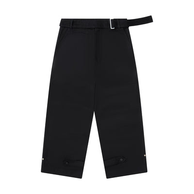 ASSYMETRIC PANTS CLASS "STEEL" BLACK