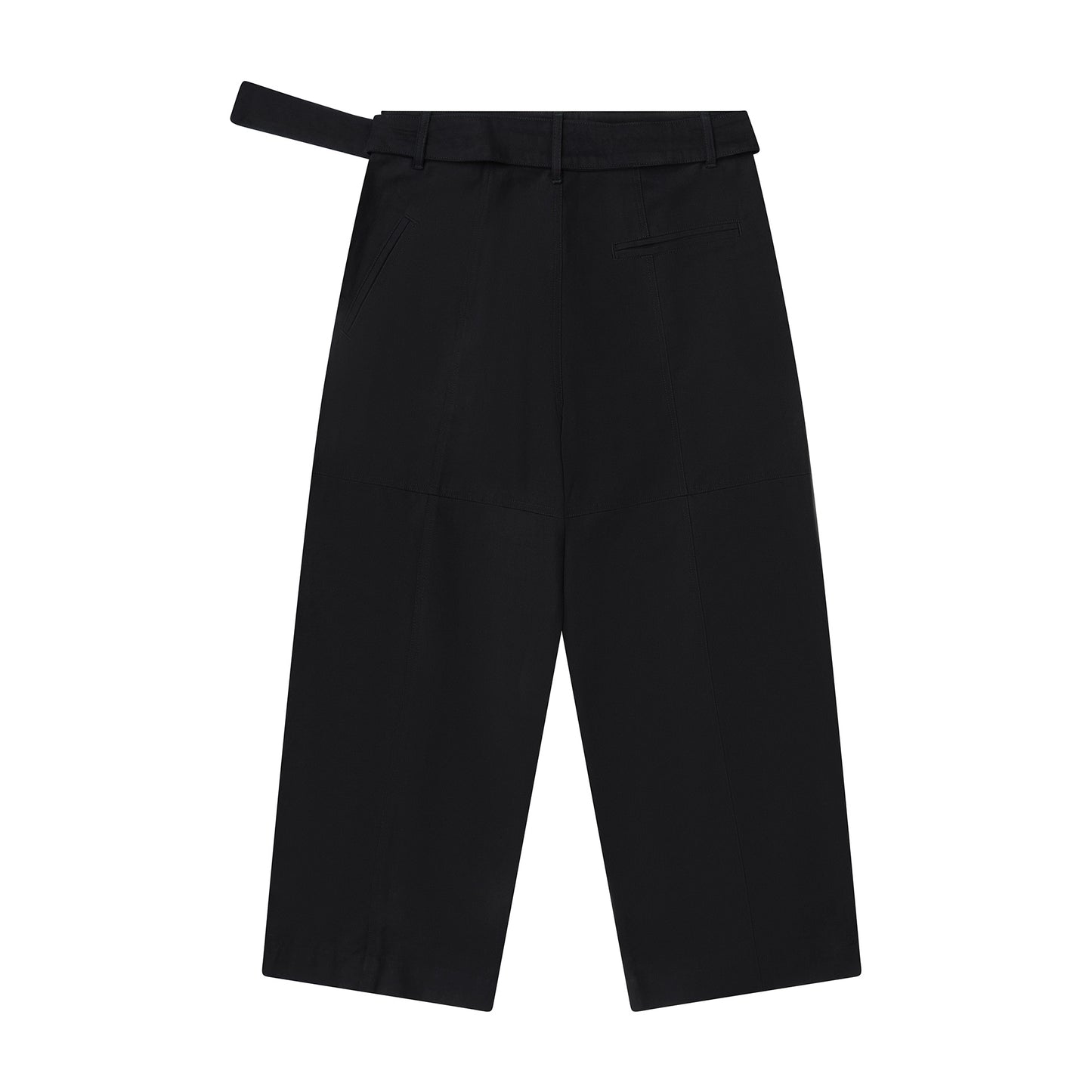 ASSYMETRIC PANTS CLASS "STEEL" BLACK