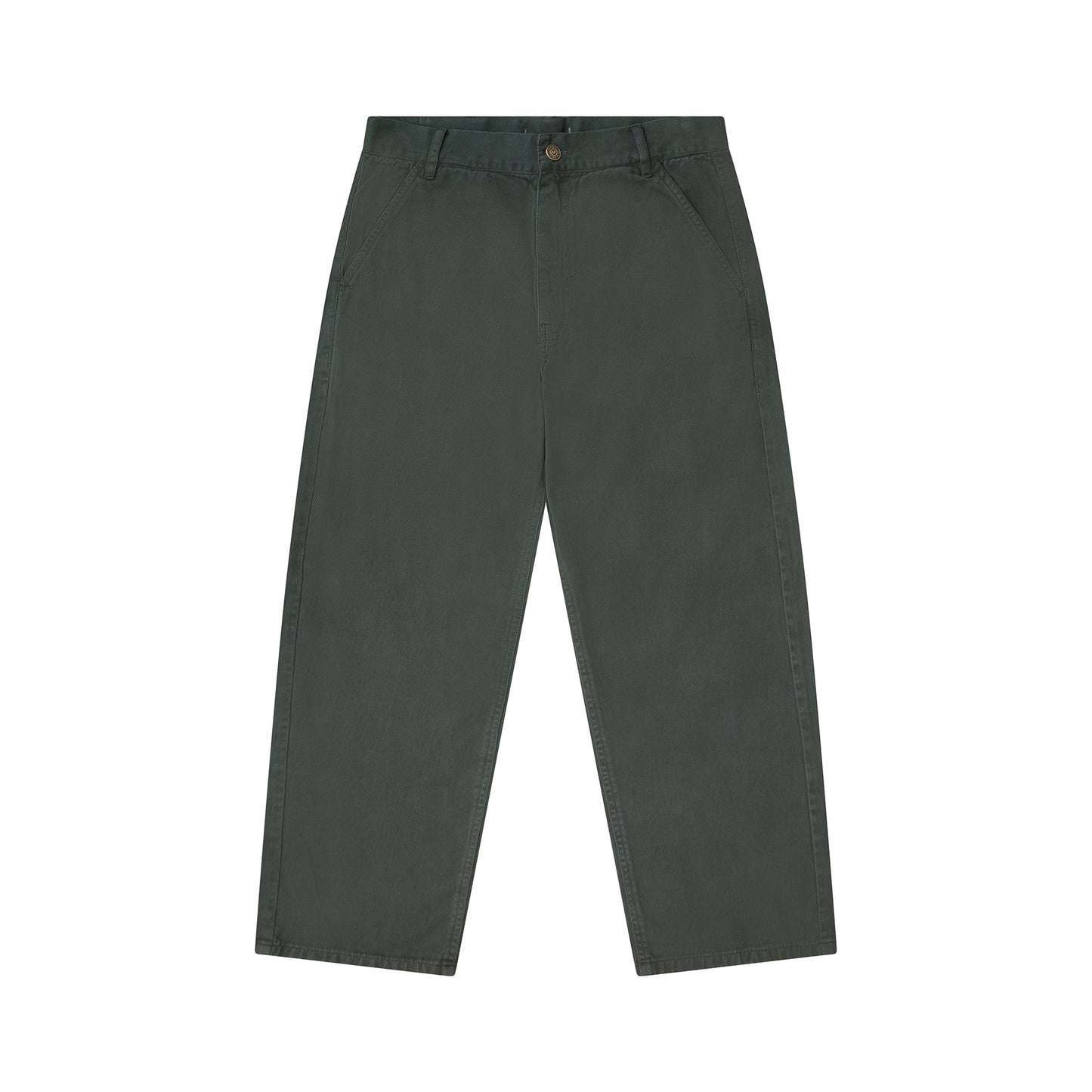 CLASSIC JEANS PANTS "FADED" ARMY GREEN