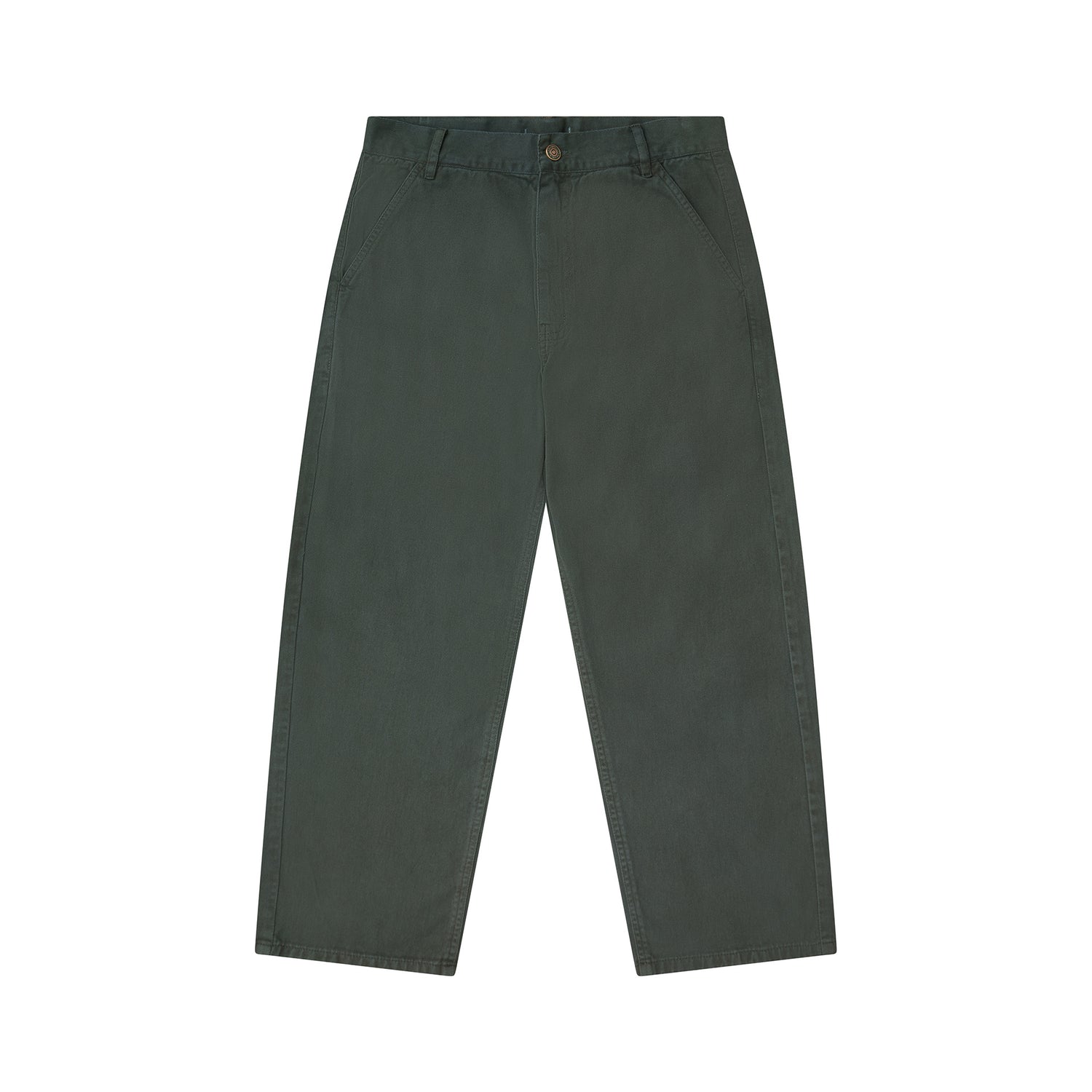CLASSIC JEANS PANTS "FADED" ARMY GREEN