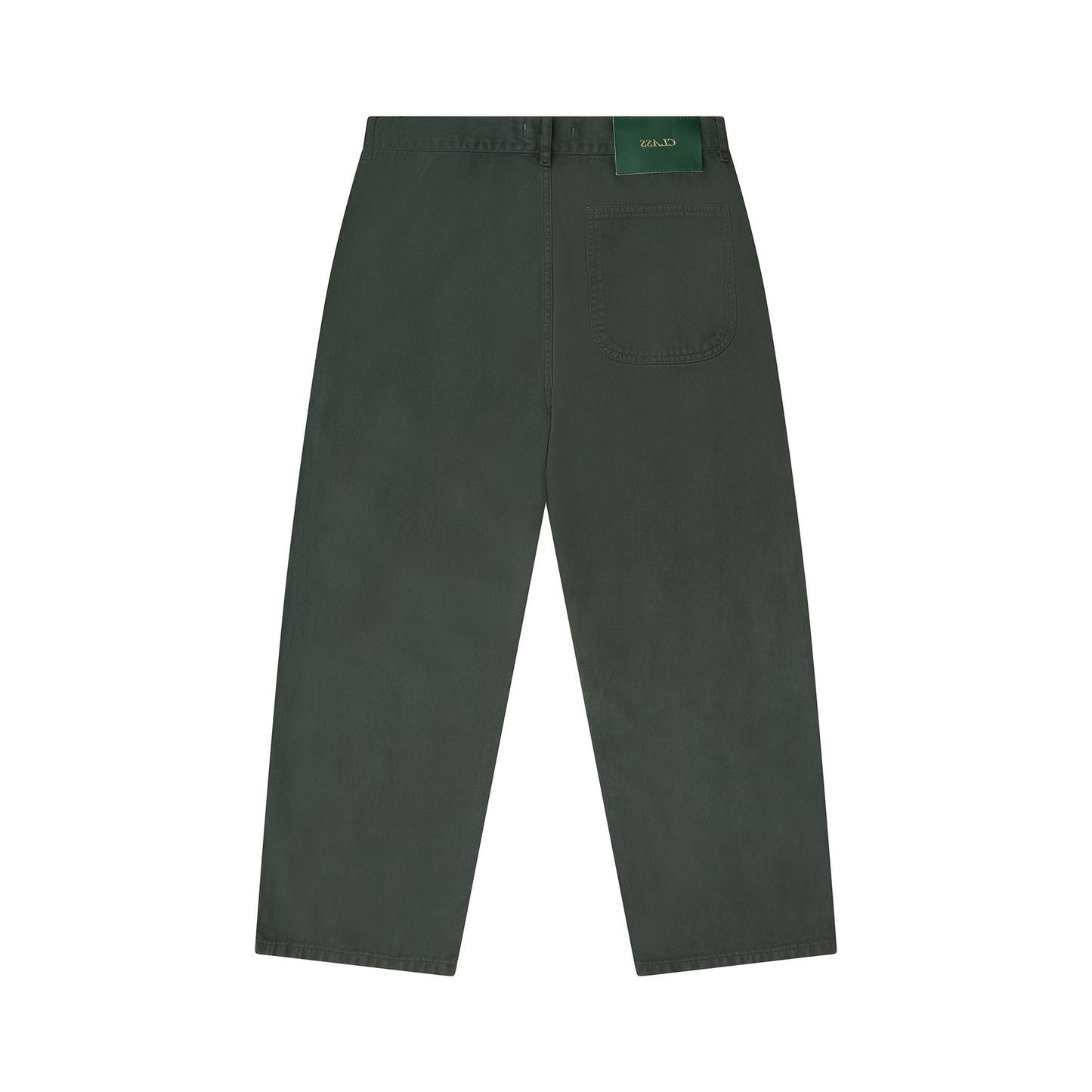 CLASSIC JEANS PANTS "FADED" ARMY GREEN