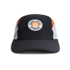 3 PANEL SPORT HAT CLASS "AOK" BLACK/HAZELNUT