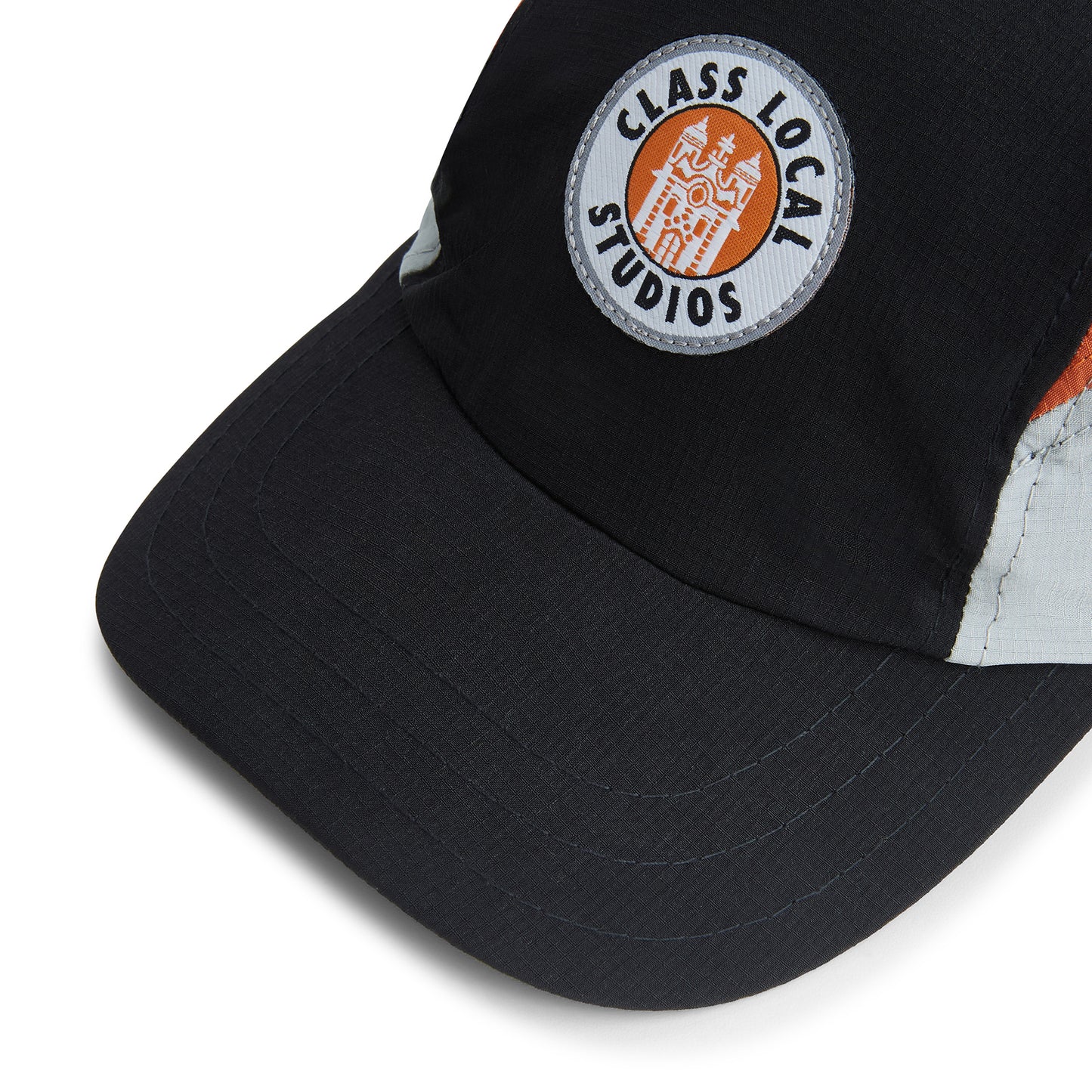 3 PANEL SPORT HAT CLASS "AOK" BLACK/HAZELNUT