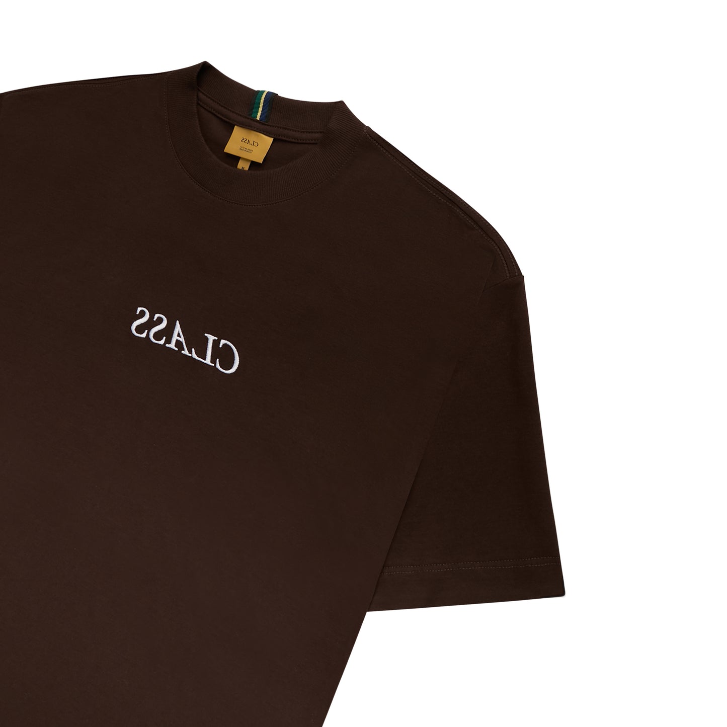 T-SHIRT "CLASS INVERSO" BROWN