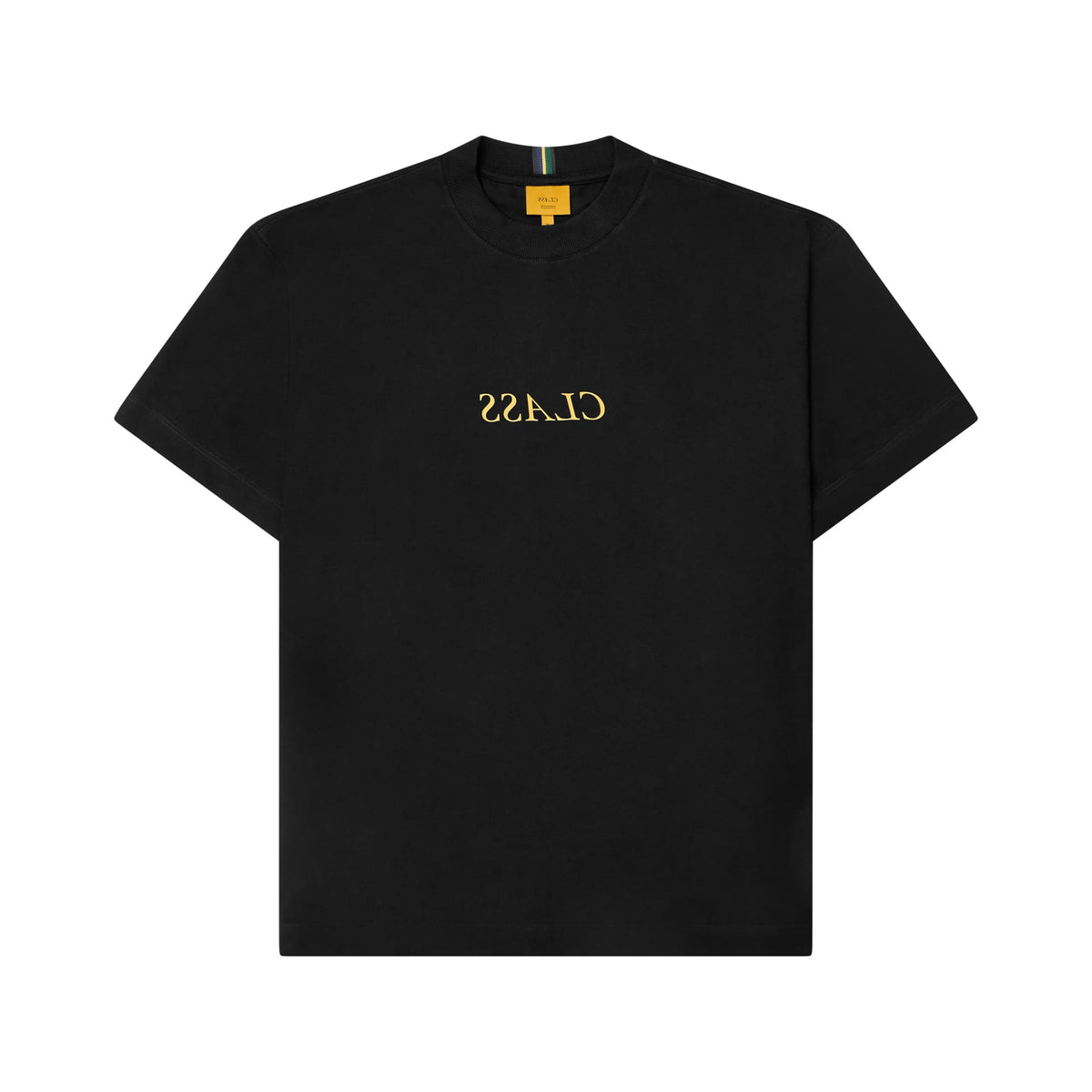 T-SHIRT CLASS INVERSO GOLD BLACK