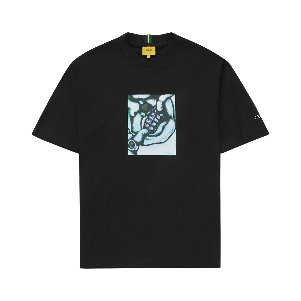 T-SHIRT CLASS FORCED SMILE BLACK