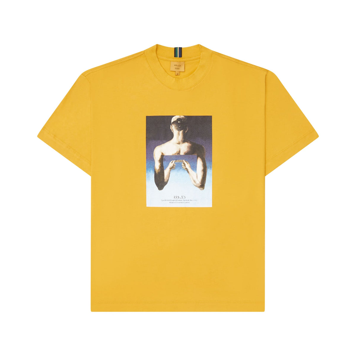 T-SHIRT CLASS TRIPPING IN THE 4TH DIMENSION MOSTARD