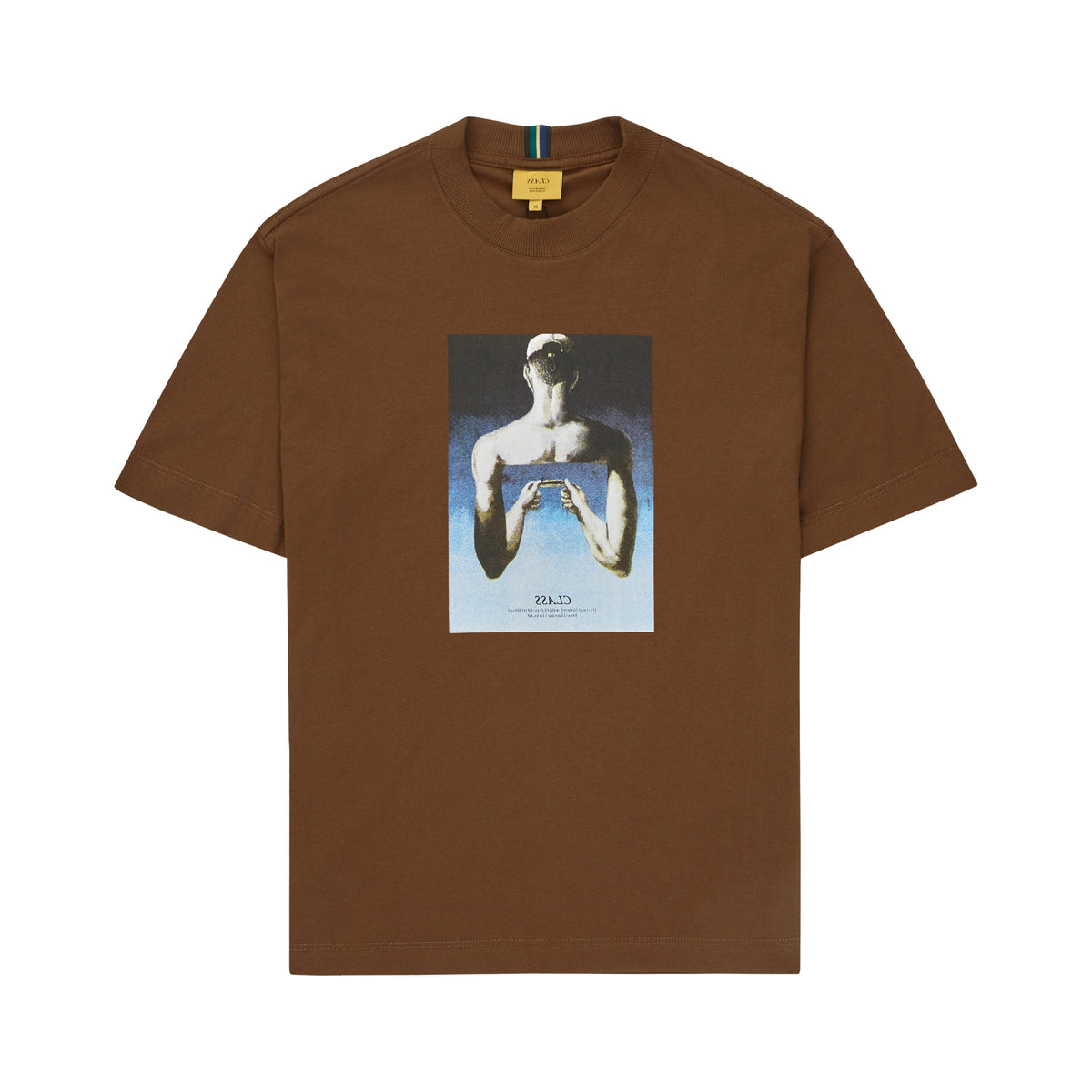 T-SHIRT CLASS TRIPPING IN THE 4TH DIMENSIONE BROWN