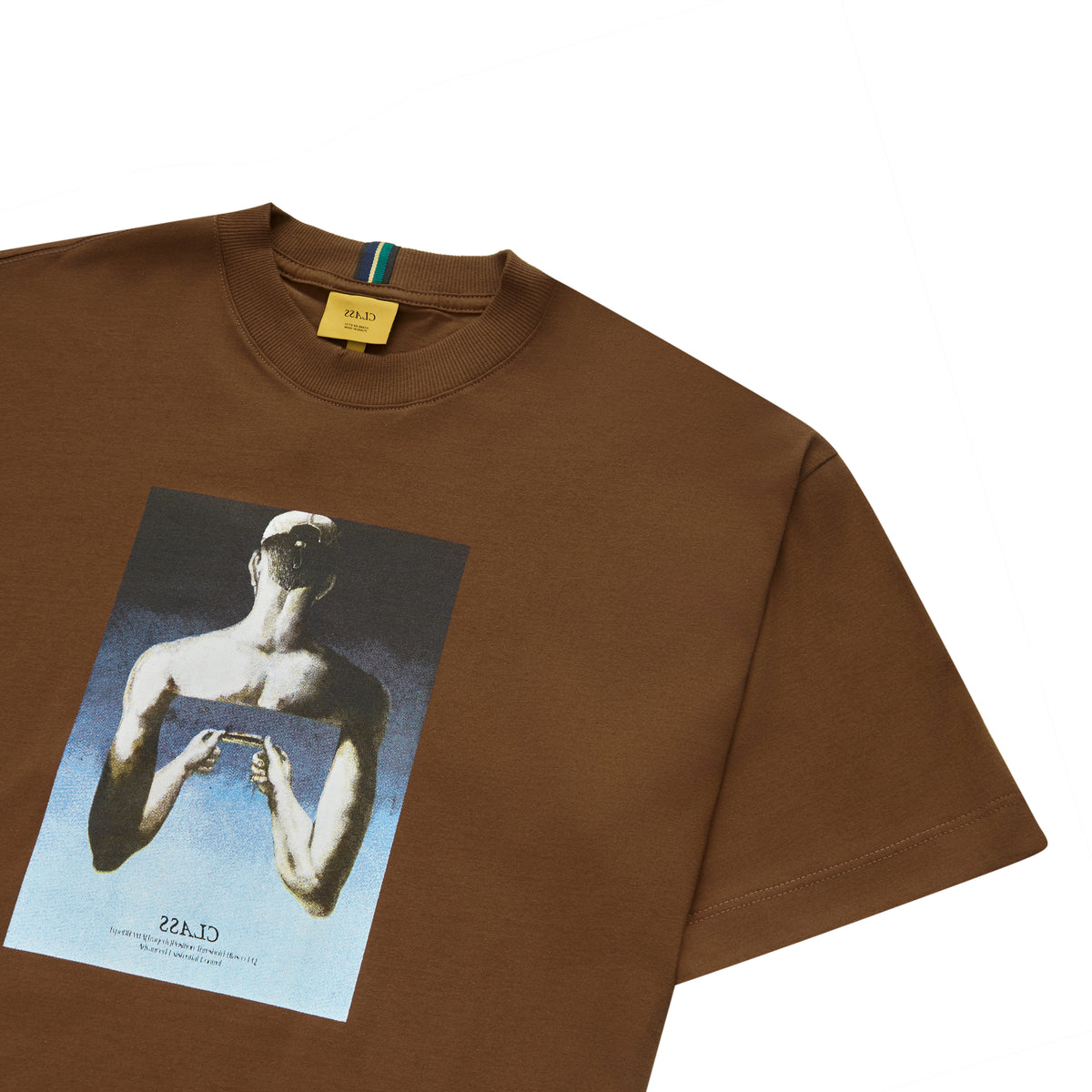 T-SHIRT CLASS TRIPPING IN THE 4TH DIMENSIONE BROWN