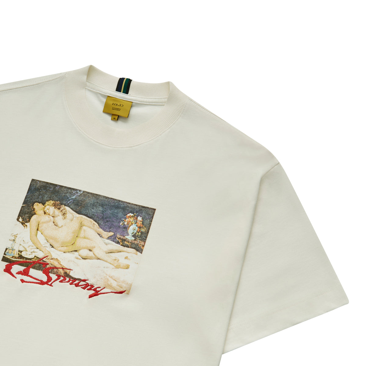 T-SHIRT CLASS EROTIC SYSTEM OFF-WHITE