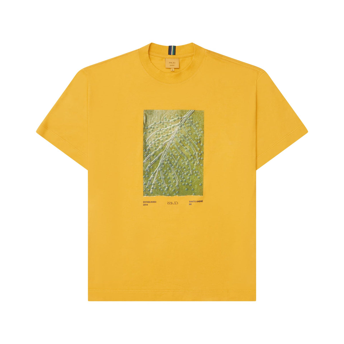 T-SHIRT CLASS AÇAI MOSTARD