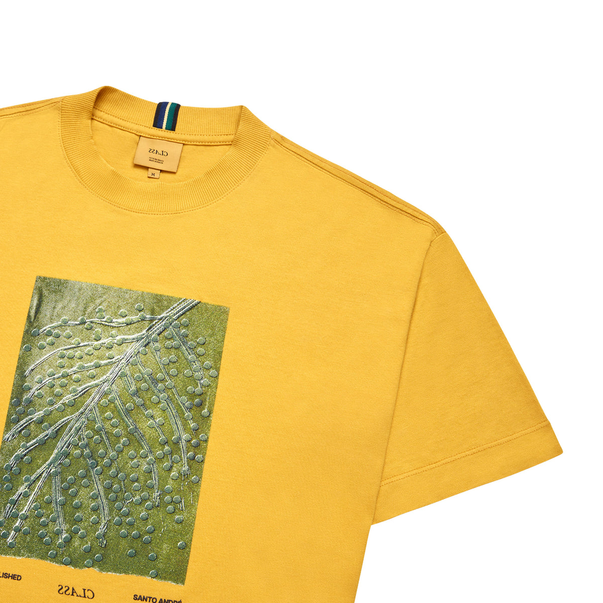 T-SHIRT CLASS AÇAI MOSTARD