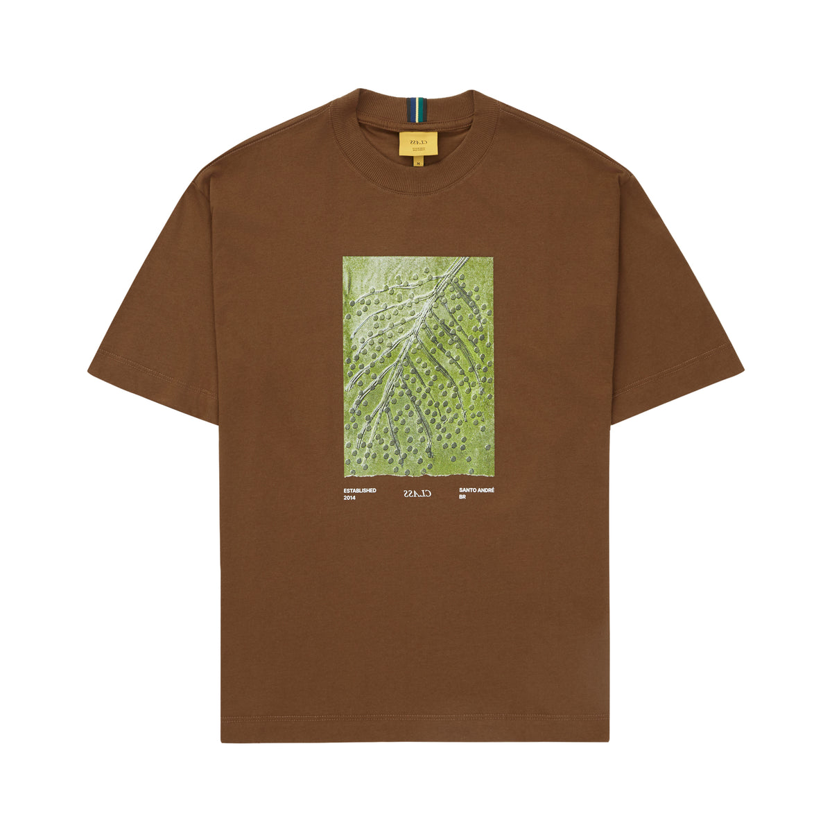 T-SHIRT CLASS AÇAI BROWN