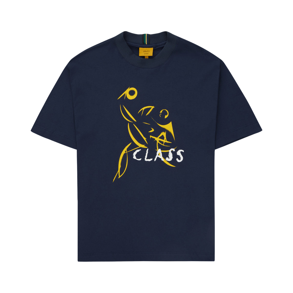 T-SHIRT CLASS DIAMANTE NEGRO NAVY