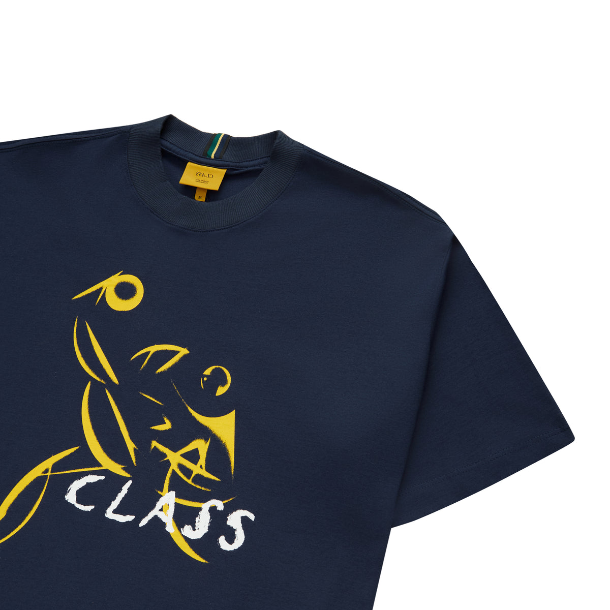 T-SHIRT CLASS DIAMANTE NEGRO NAVY