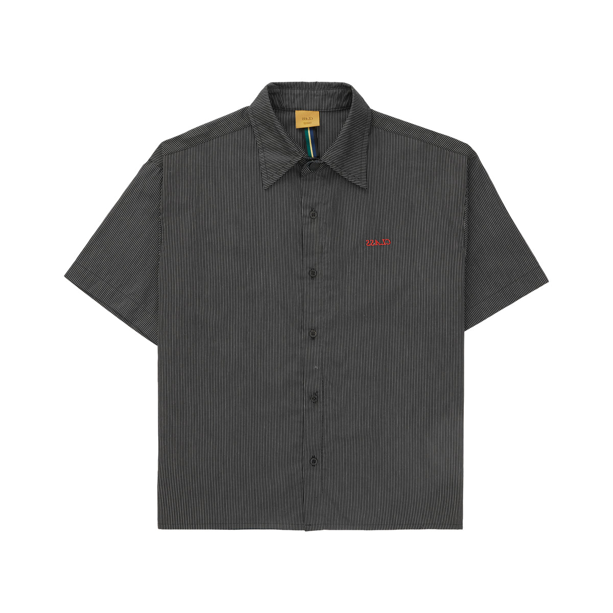 CLASS CLASSIC SHIRT SUPER STRIPED BLACK