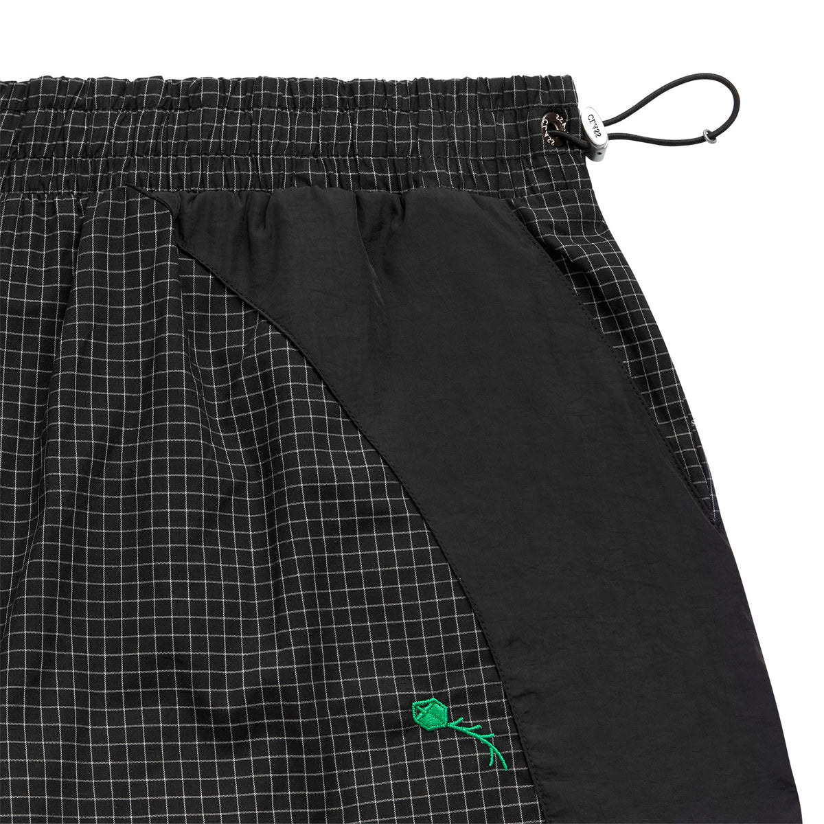 CLASS SHORTS DYNAMIC PLAID BLACK