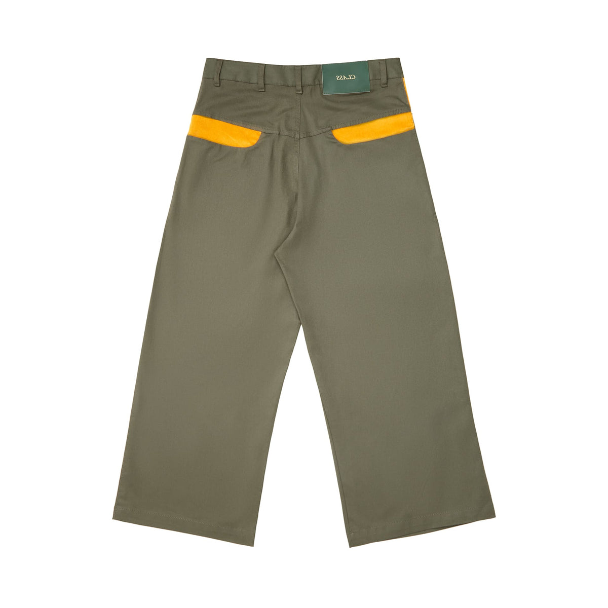 CLASS GABARDINE PANTS PRIMELINE GREEN