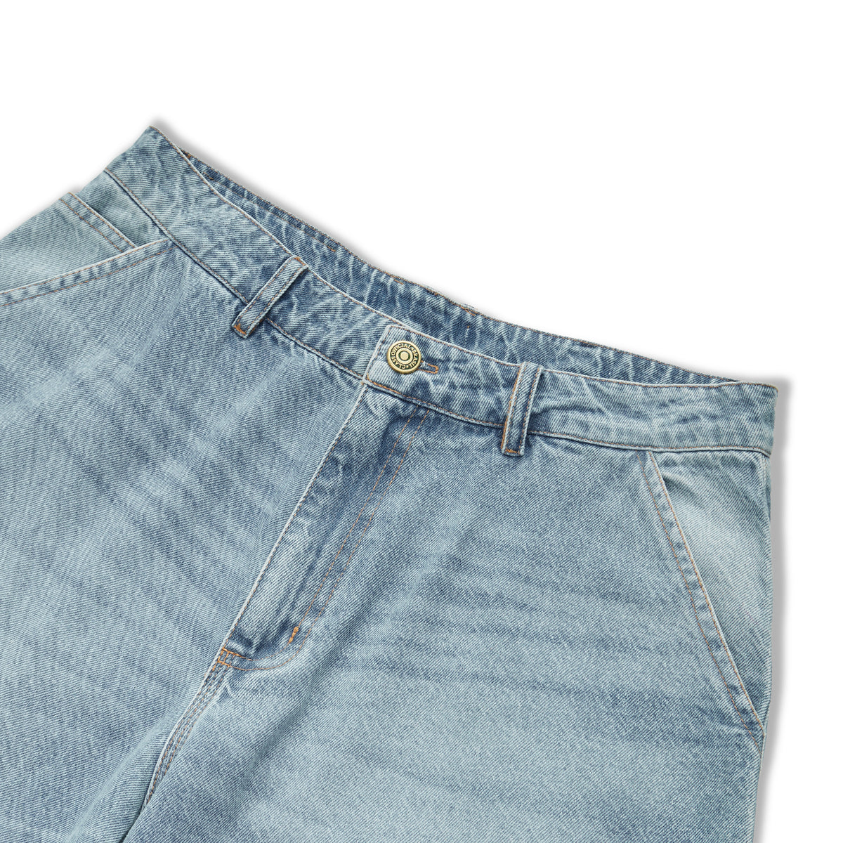 CLASS WIDE JEANS PANTS SERIGRAPHY BLUE