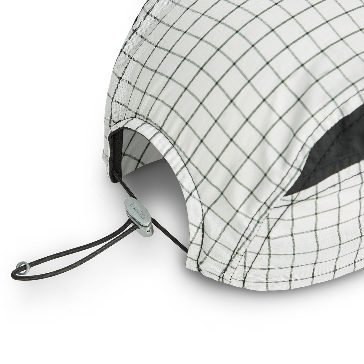 CLASS 3 PANEL SPORT HAT DYNAMIC PLAID WHITE
