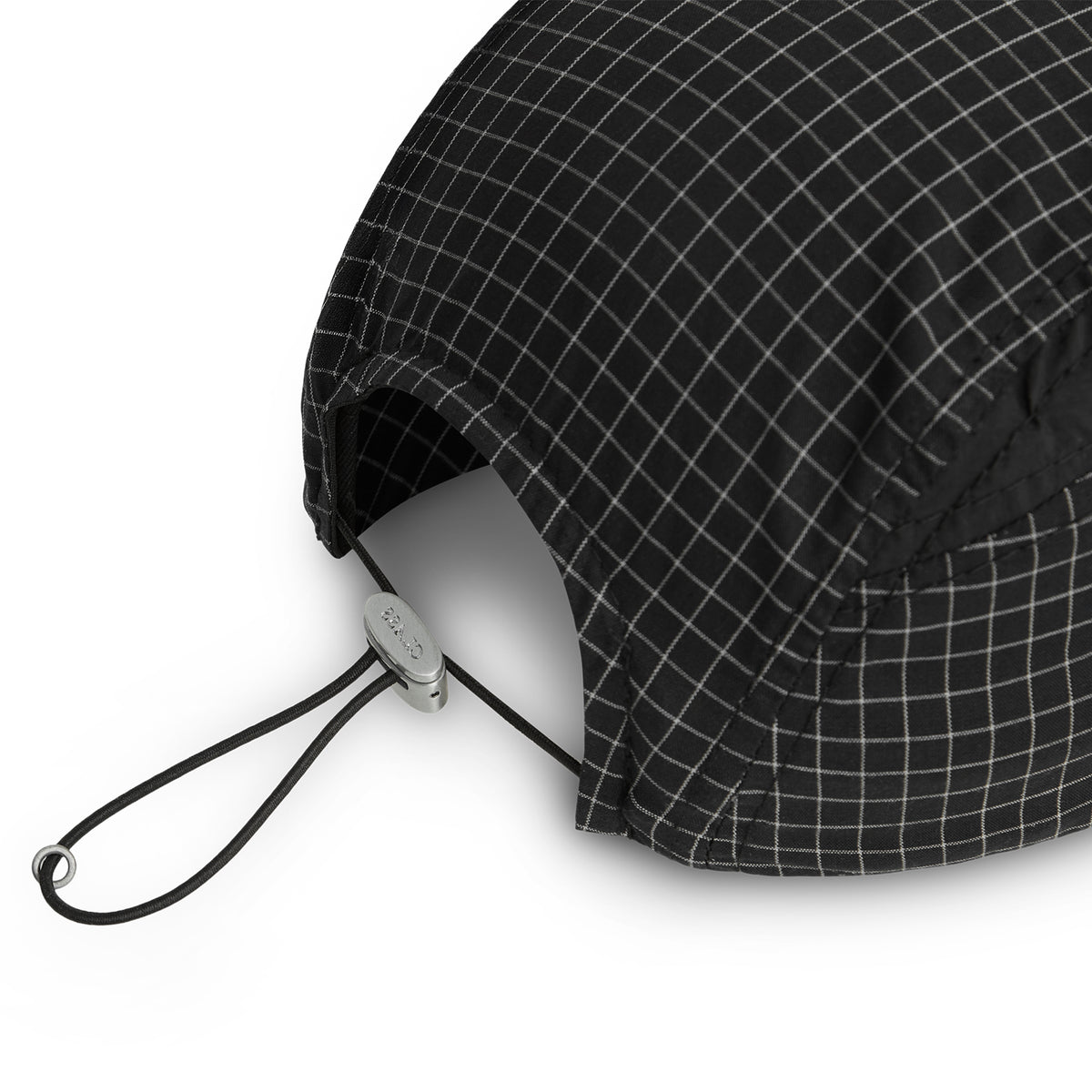 CLASS 3 PANEL SPORT HAT DYNAMIC PLAID BLACK