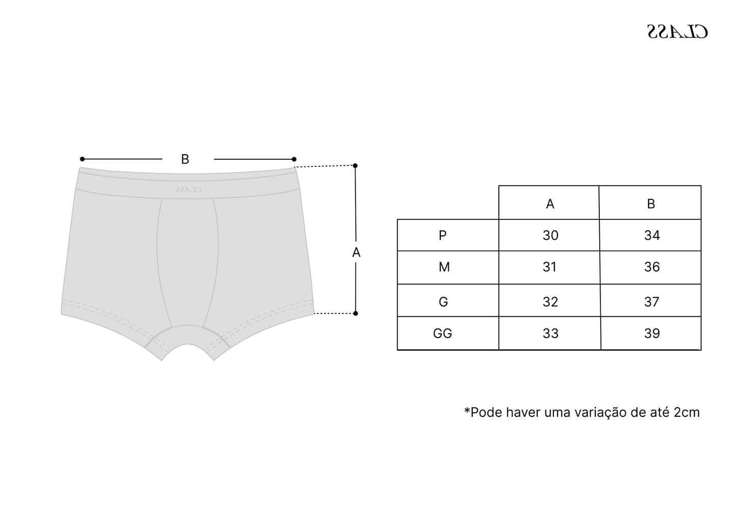 3 PACK BOXER "CLASS INVERSO" BLACK