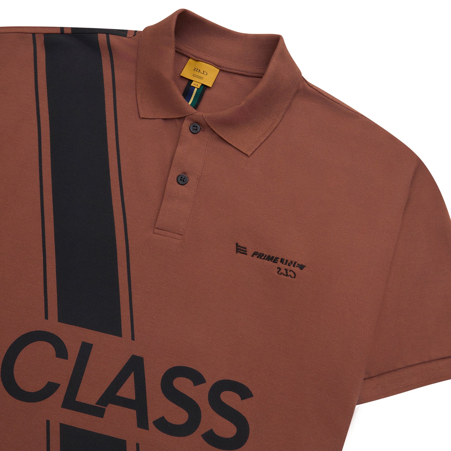 POLO SHIRT CLASS "PRIMELINE" BORDÔ
