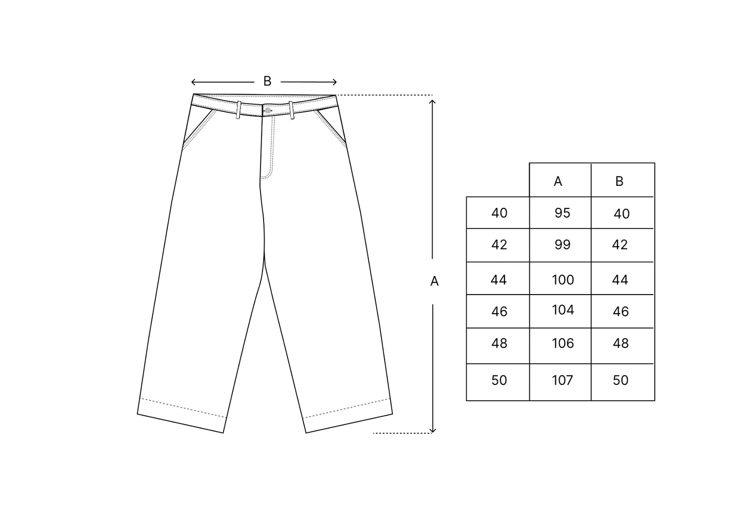 BAGGY PANTS CLASS "STONEWASH CLS" BLACK