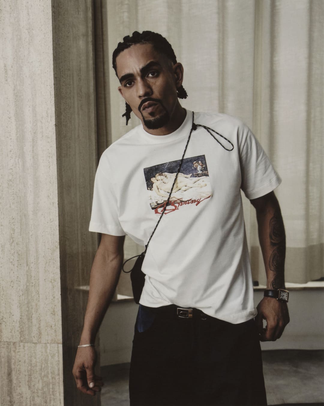 T-SHIRT CLASS EROTIC SYSTEM OFF-WHITE