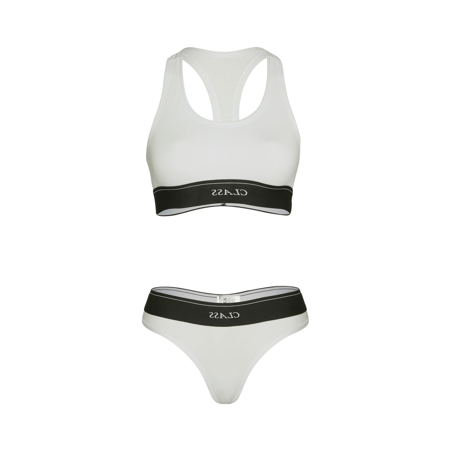 BRALETTE N' THONG "CLASS INVERSO" WHITE