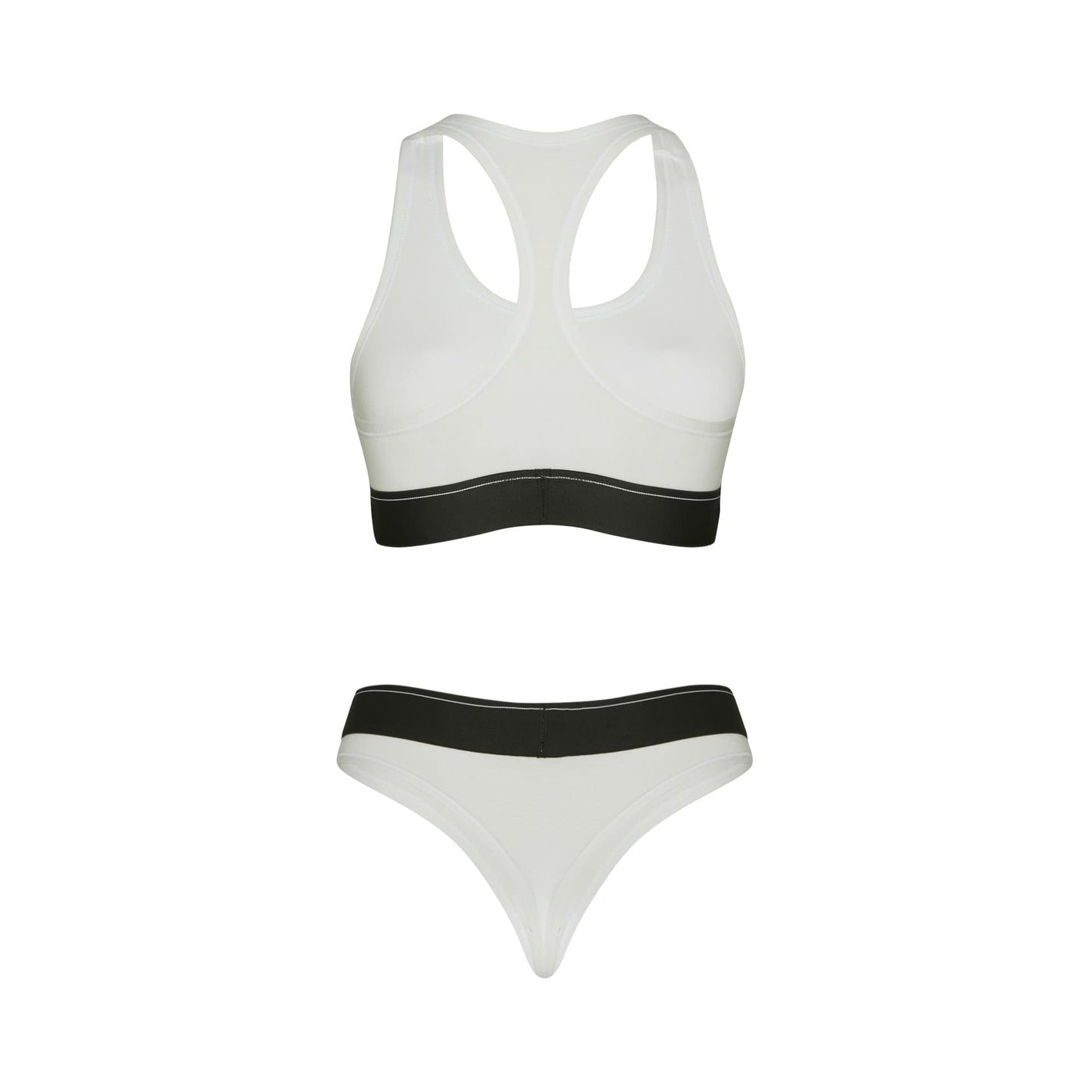 BRALETTE N' THONG "CLASS INVERSO" WHITE