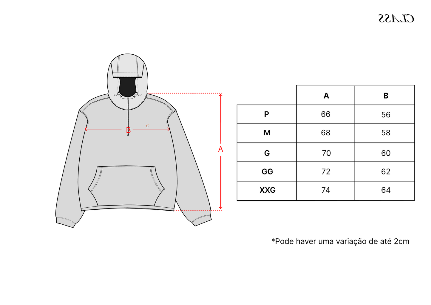 PLATINUM HOODIE CLASS "C" BLACK