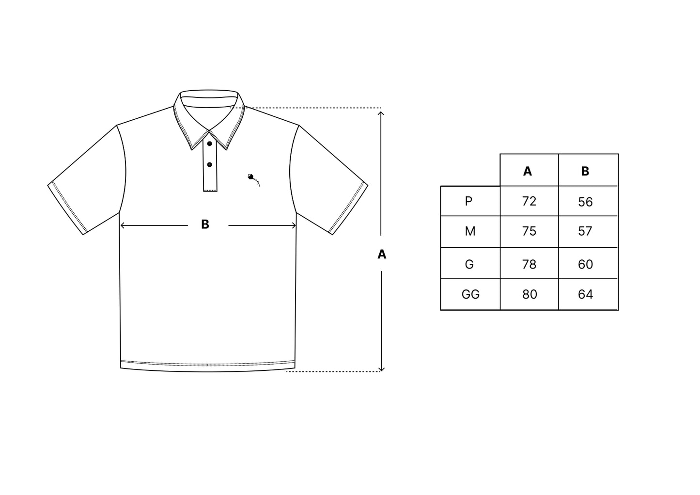 CLASSIC POLO SHIRT CLASS "PIPA" OFF-WHITE