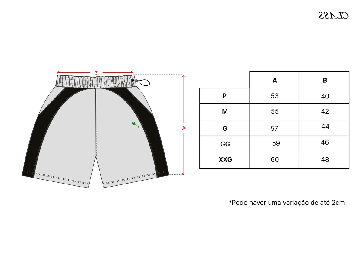 CLASS SHORTS DYNAMIC PLAID BLACK