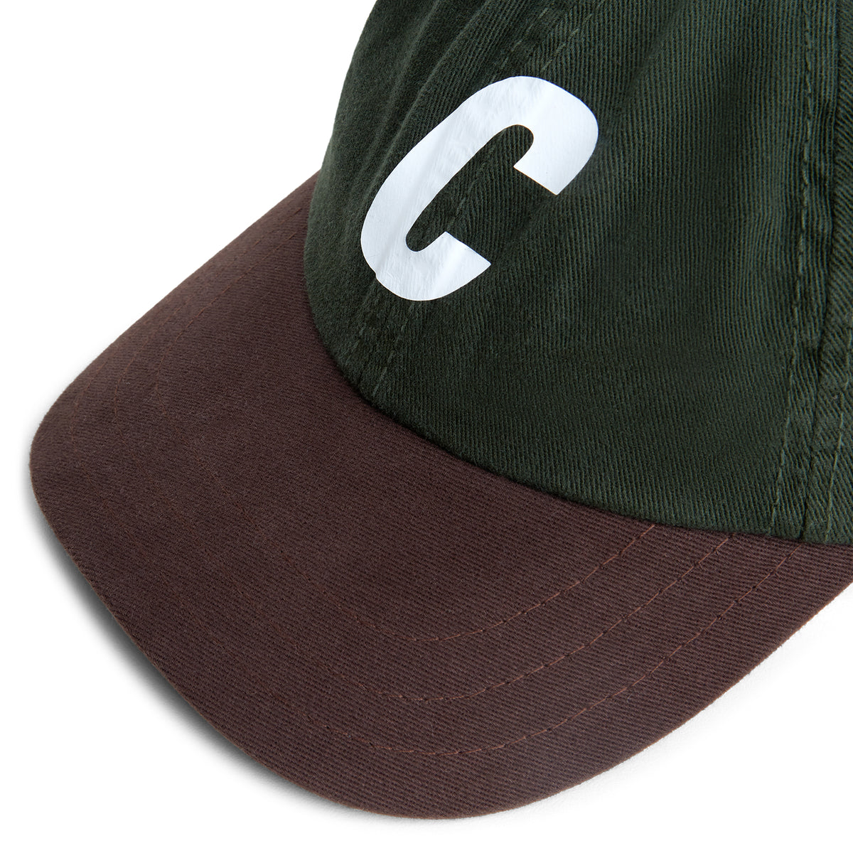 CLASS CLASSIC SPORT HAT C LOGO GREEN & BROWN